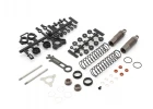 Rear Shock set Kyosho Optima Mid (2) Gun Metal