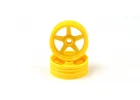 Kyosho Front Wheel (2) Beetle 2014 - Yellow