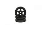 Kyosho Scorpion 2014 Black Front Wheel 2.2 inches (2)