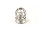Front Wheel Kyosho Scorpion 2014 (2) Chrome Satin 2.2 inch