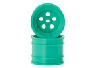 Kyosho Tomahawk 85 WC Peppermint Green Rear Wheel 1.7 inches (2)