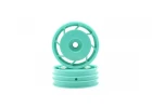 Front Wheels Kyosho 1:10 Kyosho Ultima 8D 50mm (2) - Peppermint Green