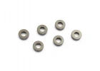 Kyosho 2mm Anodized Washer (6) - Gun Metal