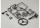Killer Body Black Plastic Parts For Warrior Body