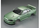 Killer Body Nissan Skyline R34 195mm Finished Body-Green