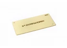 Koswork Shorty Lipo Weight 94 x 46 x 1mm - 36g