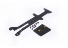 Carbon Radio Plate & ESC Mount Koswork 2.0mm - Optima Mid