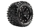 Louise RC MT-Pioneer 1:10 Soft Tyres On Offset Black 2.8 Wheels (2)