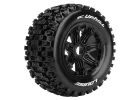 Louise RC SC-Uphill Tyres on 1:5 Scale SC 24mm Hex Black Wheels (2)