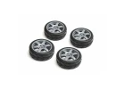 Louise RC 1:10 Road Tyres 6 Spoke Wheel-Gray/Et-0mm(4Pcs)