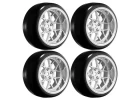 Louise RC 1:10 Drift 2 - 4 - 6 - 8mm Offset Set 15 /Matte Silver