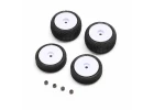 Tires And Wheels Mounted - White: Micro-B