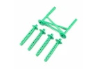 Rear Body Support and Body Posts - Green: LMT