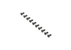 Flat Head Screws - Stl - BO - M4 x 10mm (10)