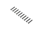 Flat Head Screws - Stl - BO - M4 x 25mm (10)