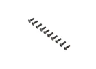 Flat Head Screws - Stl - BO - M4 x 14mm (10)
