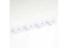 FR/RR Wheel - White (4): Mini-T 2.0