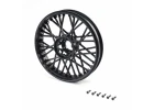 Front Wheel Set - Black: Promoto-MX