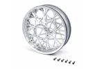 Rear Wheel Set - Satin Chrome: Promoto-MX