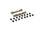 8ight/8ightT/8ight 2.0/8ight EU Low Roll Centre Adjustable Rear Hinge Pin Brace with Inserts