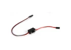 Heavy Duty On/Off Switch with 20AWG Wire & Gold Plated Plugs