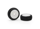Matrix Red Giant Clay Super Soft 1:8 Buggy Pre-glued White Wheels (2)