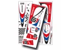 Multiplex AcroMaster Decals Blue / Red