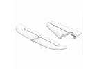 Multiplex Elevator Rudder Set Easy Glider 4