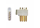 Multiplex 4-Pin servo plug 5pcs (MPX)