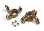 Aluminium Steering Spindle Set (Gold/Left/Right)