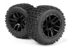 Tredz TerraHex Wheel & Tire Set (77x40/2pcs)