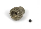 17T Aluminium Pinion Gear (0.8 M / 32DP 3.175 Shaft)