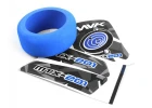 MTX-201 Transmitter Wheel Foam & Decals (Blue)