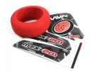 MTX-201 Transmitter Wheel Foam & Decals (Red)