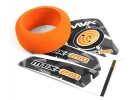 MTX-201 Transmitter Wheel Foam & Decals (Orange)