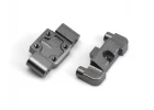 Aluminium Front Pivot Block Set (Grey)