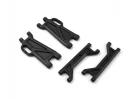 Rear Suspension Arm Set (Black/4pcs)