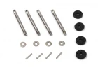 Shock absorber shaft