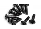 Round Head Self-Tapping Screw M3X10mm (10Pcs)