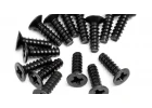 Countersunk Cross Head Self-Tapping Screw M3X10mm (15Pcs)