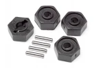 Wheel Hex Adaptors w/Pins 2x10 4pcs (Scout RC)