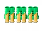 Castle Creations Polarized Bullet Connectors - 6 Females, 3 Housings - 6.5mm