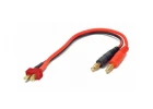 Deans Male Heavy Duty Charge Lead (4mm Gold Plugs)