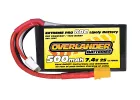 Overlander  500mAh 7.4V 2S 80C Extreme Pro LiPo Battery - XT30