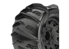 ProLine Dumont 2.8 Sand Paddle Tyres on Raid Black 6x30 12mm Hex Wheels (2)