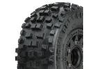 ProLine Badlands SC 2.2/3.0 Tyres On Raid 6X30 Black Wheels Wheels (2)