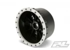 ProLine IMPULSE Pro-Loc Black Wheels with Grey Ring for Traxxas X-MAXX (2)
