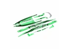 Decal Set Black/Green: IMPULSE 32