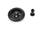 ProLine Supermoto S3 Rear Tyres Mounted on Black Losi Promoto Wheel (1)