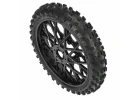 ProLine Dunlop Geomax MX33 CR4 Front Tyre Mounted on Black Losi Promoto Wheel (1)